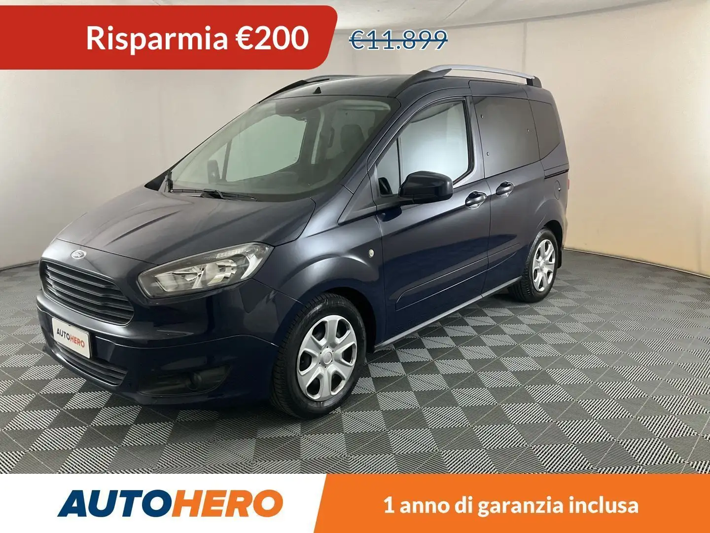 Ford Tourneo 1.0 EcoBoost Plus  100 CV Blu/Azzurro - 1