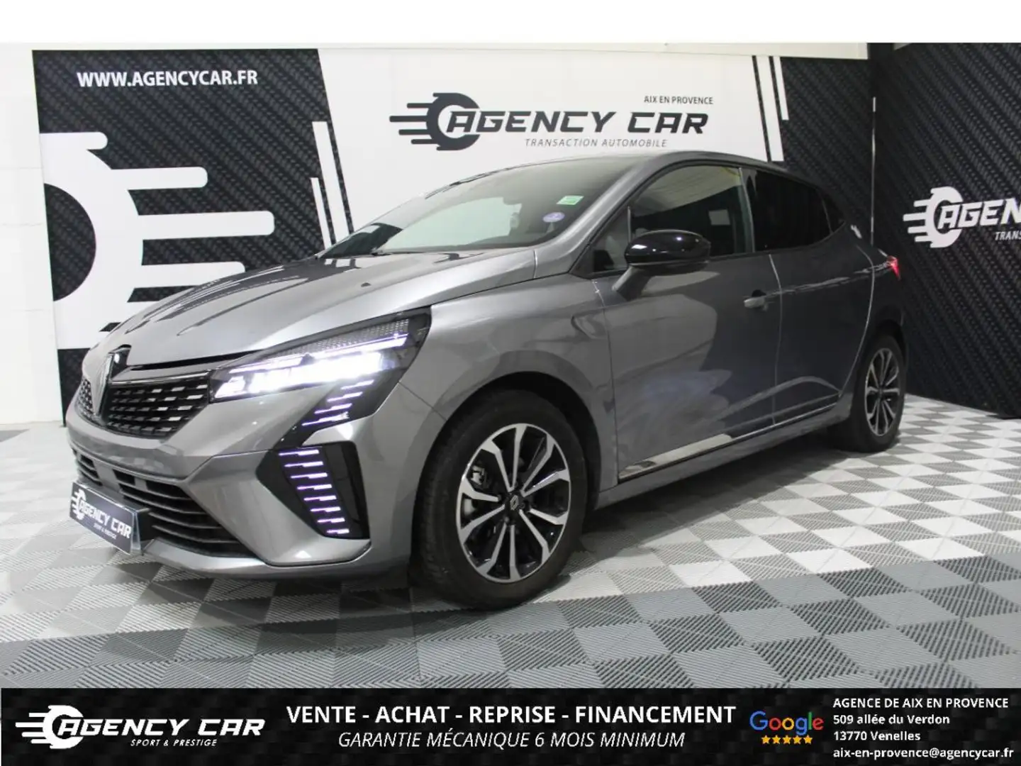 Renault Clio 1.6 E-Tech Hybride - 145 - BVA multi-modes V BERLINE Techno - 1er Main - Garantie Gris - 1