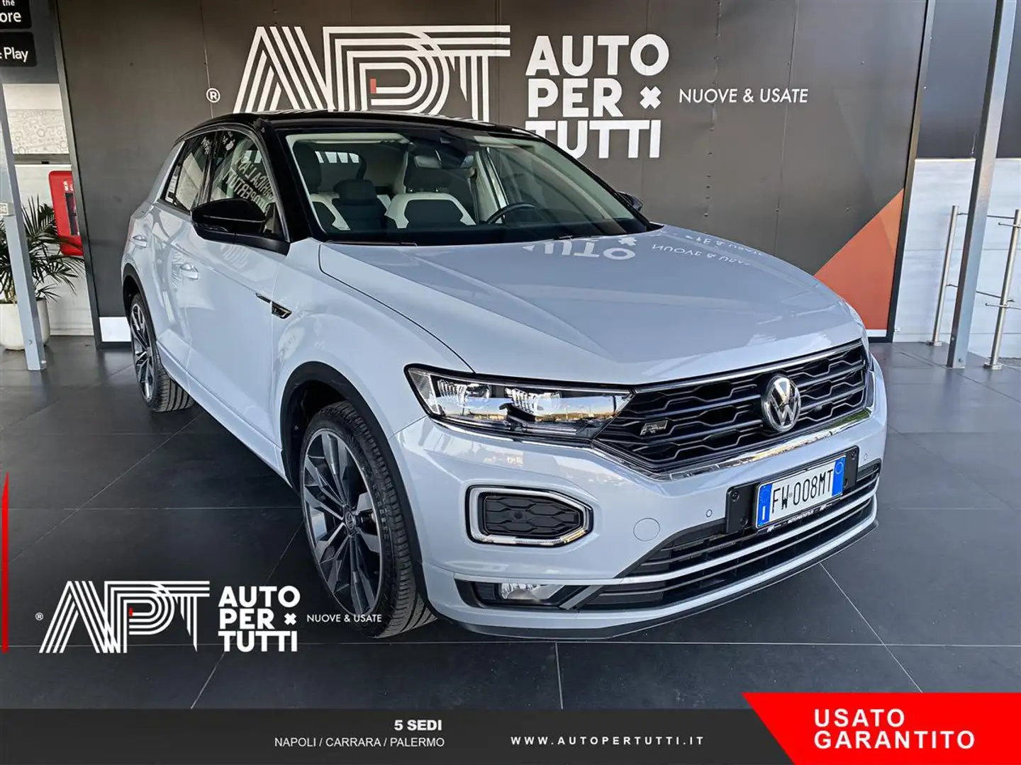 Volkswagen T-Roc T-Roc 2.0 tdi Advanced 4motion dsg Weiß - 2