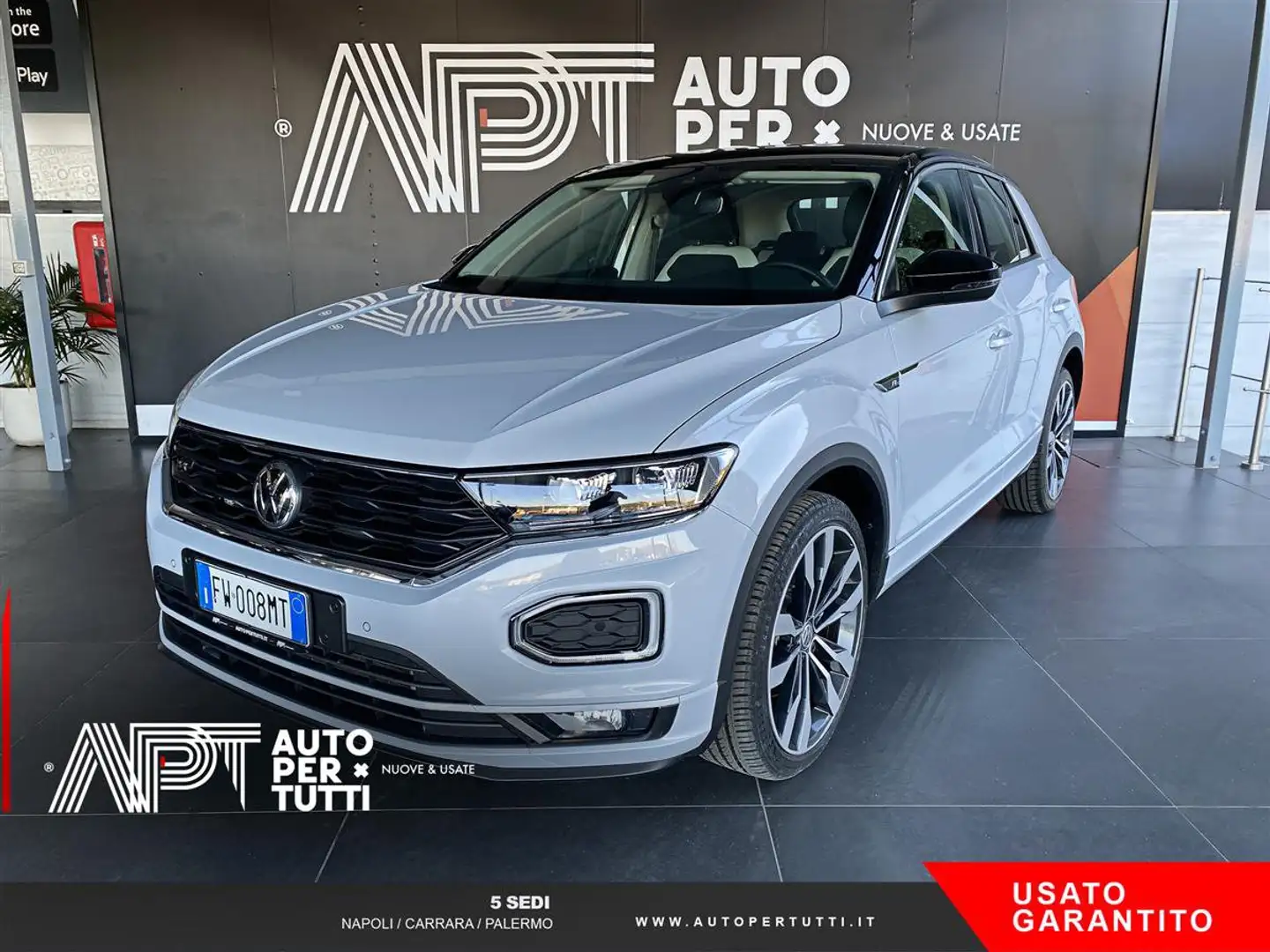 Volkswagen T-Roc T-Roc 2.0 tdi Advanced 4motion dsg Weiß - 1