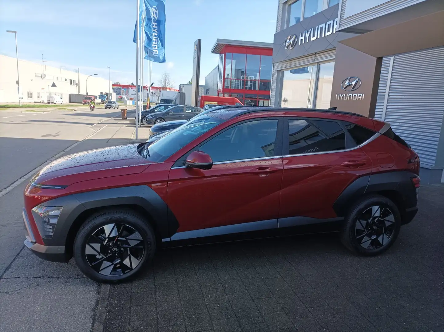 Hyundai KONA SX2 1.6 T-Gdi 198PS DCT 4WD PRIME Navi crvena - 2