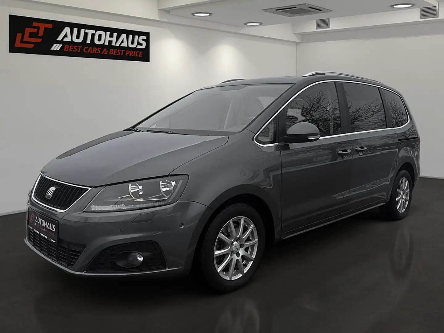 SEAT Alhambra Style 2,0 TDI CR DPF DSG | 1.BESITZ | 7-SITZER | Grau - 1