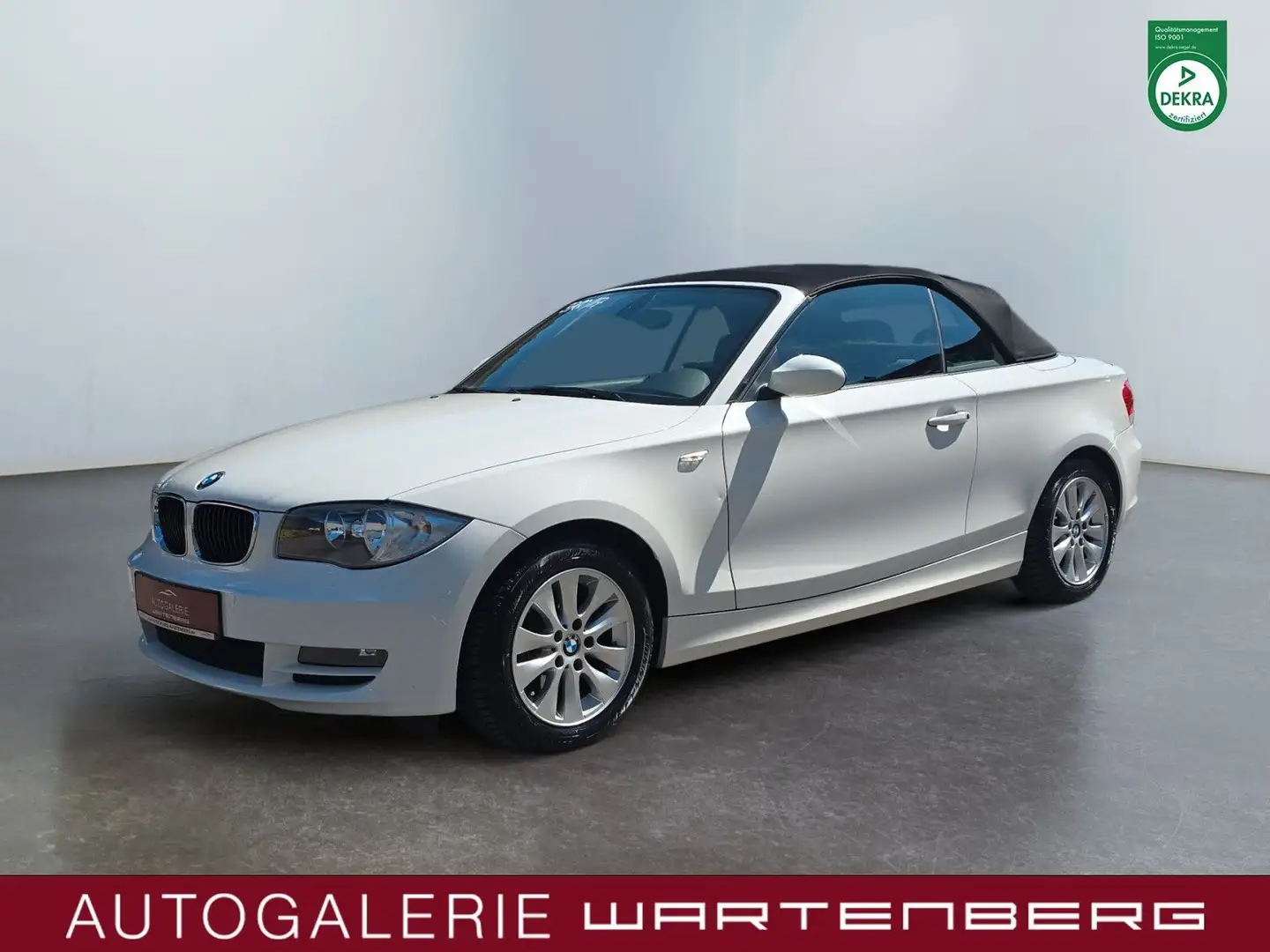 BMW 118 i Cabrio Advantage//LEDER//KEYLESS ENTRY//GRA Wit - 1