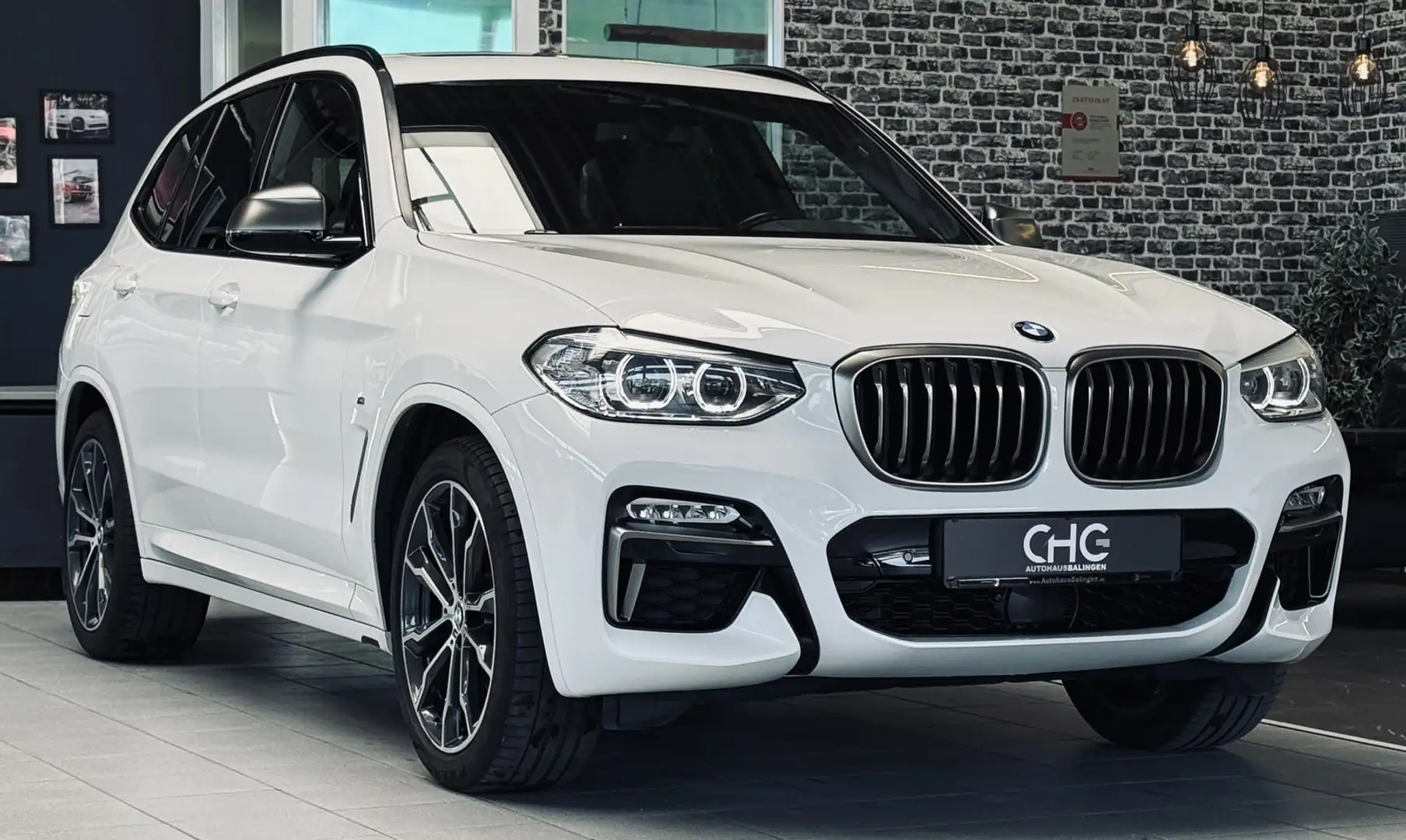 BMW X3 M40i AERO|PANO|NAVI|ACC|SHZ|PDC| Weiß - 1