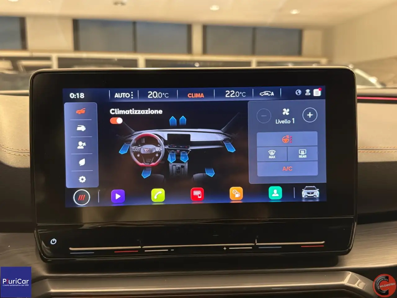 2023 CUPRA Formentor 1.4 e-Hybrid 204cv DSG Adaptive Cruise FariLED 18”, photograph 11