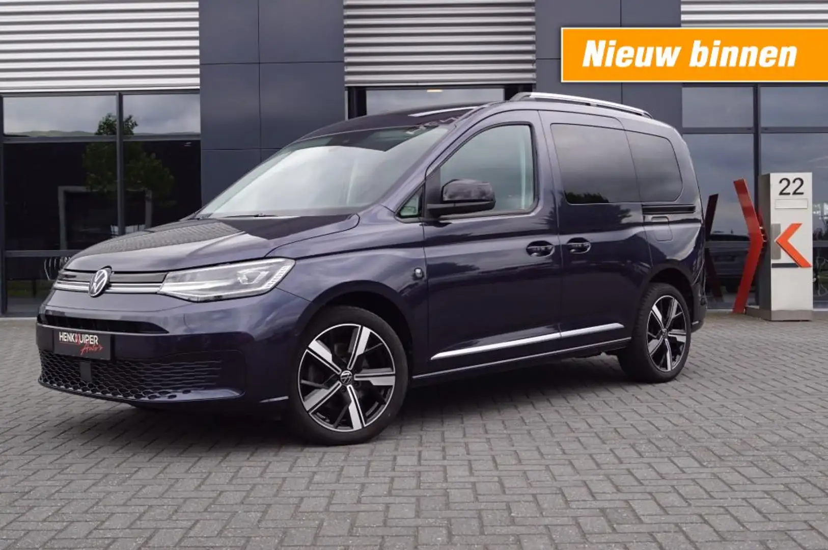 Volkswagen Caddy 1.5 TSI DSG Style / LED /  Virtual cockpit / Camer Blauw - 1