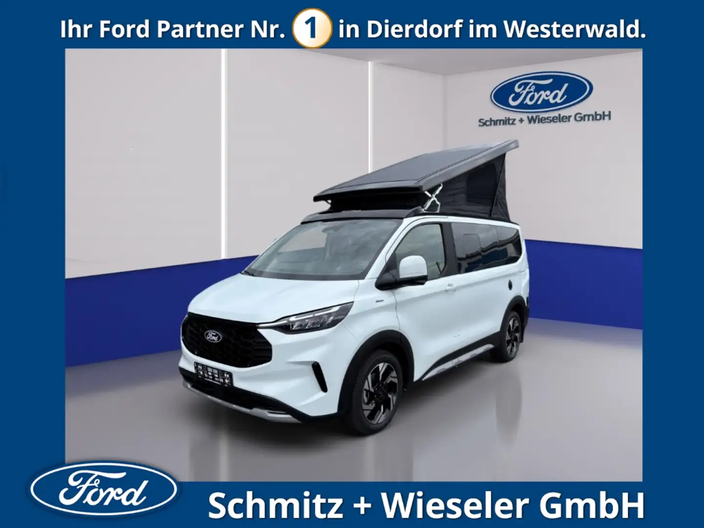 Ford Nugget AD Active PV Anlage Markise 150PS Blanc - 1