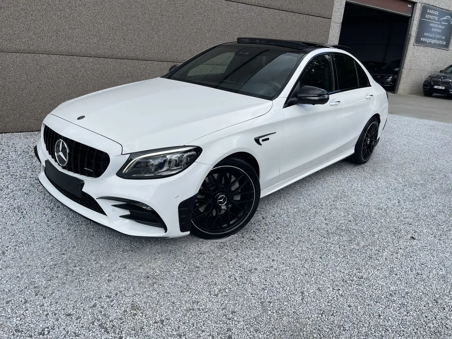 Mercedes-Benz C 300 C 300e Amg pack Blanc - 2
