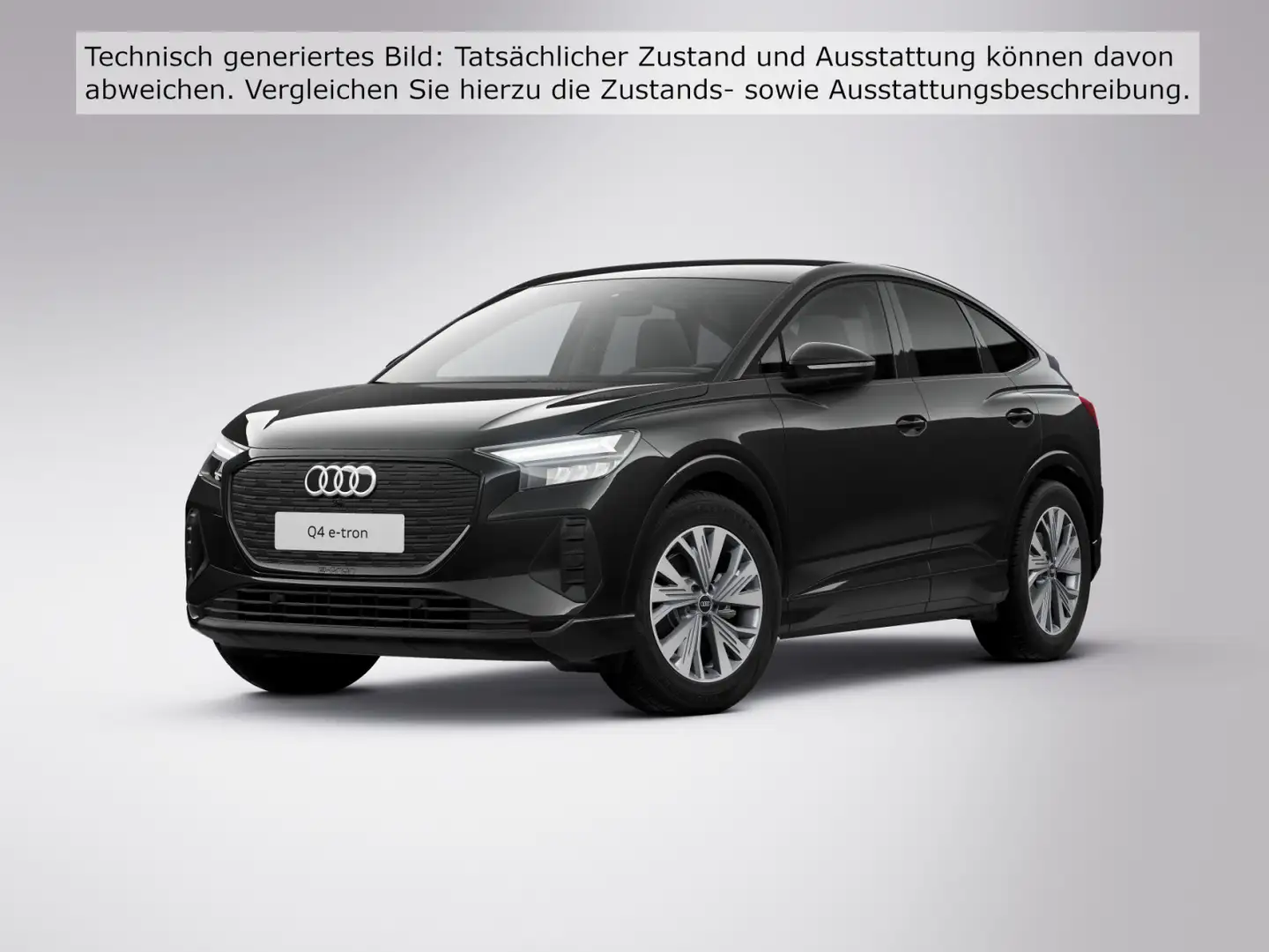 Audi Q4 e-tron 35 125 kW advanced Schwarz - 1