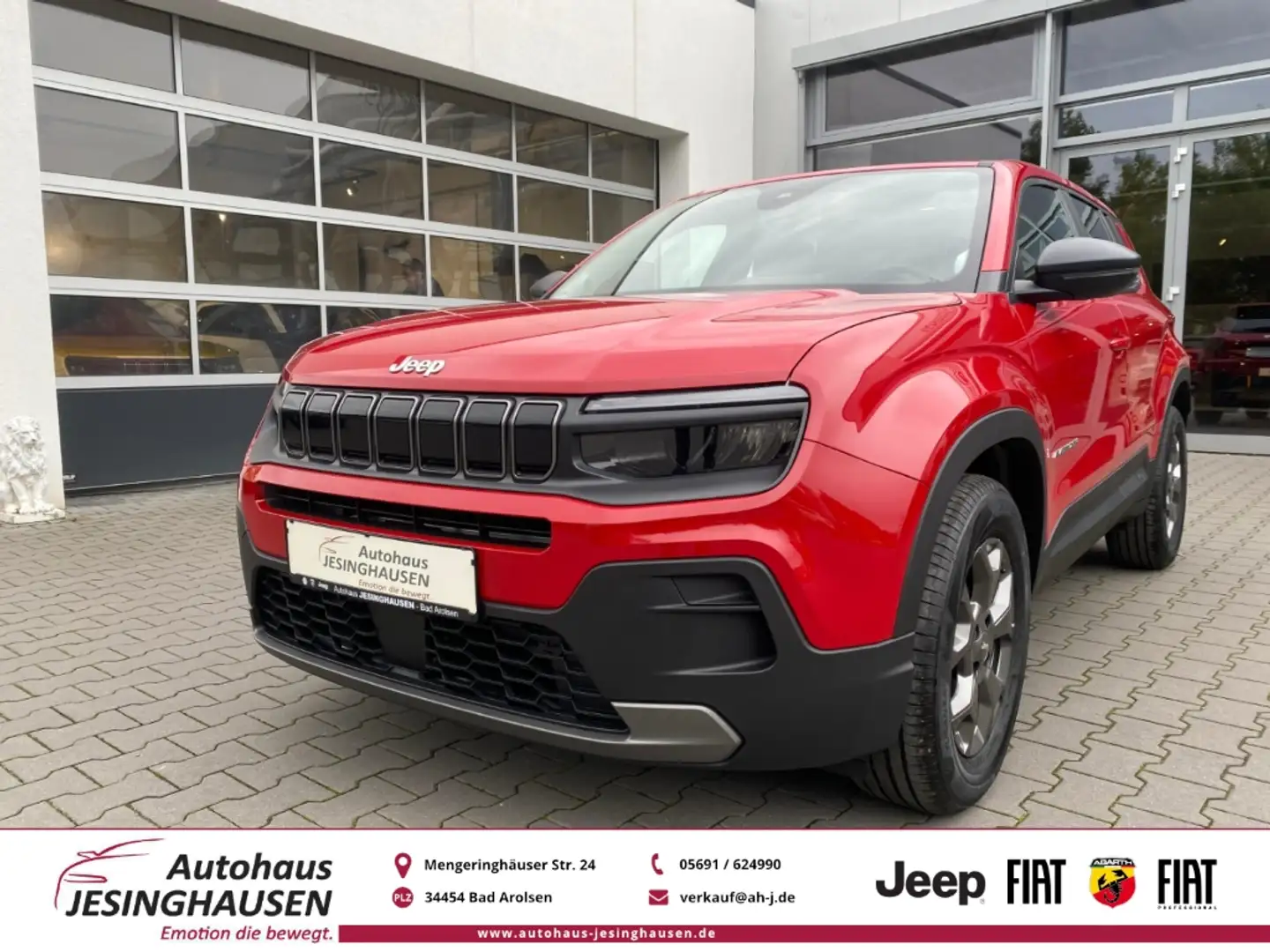 Jeep Avenger Longitude 1.2 Digitales Cockpit LED Apple CarPlay Rouge - 1