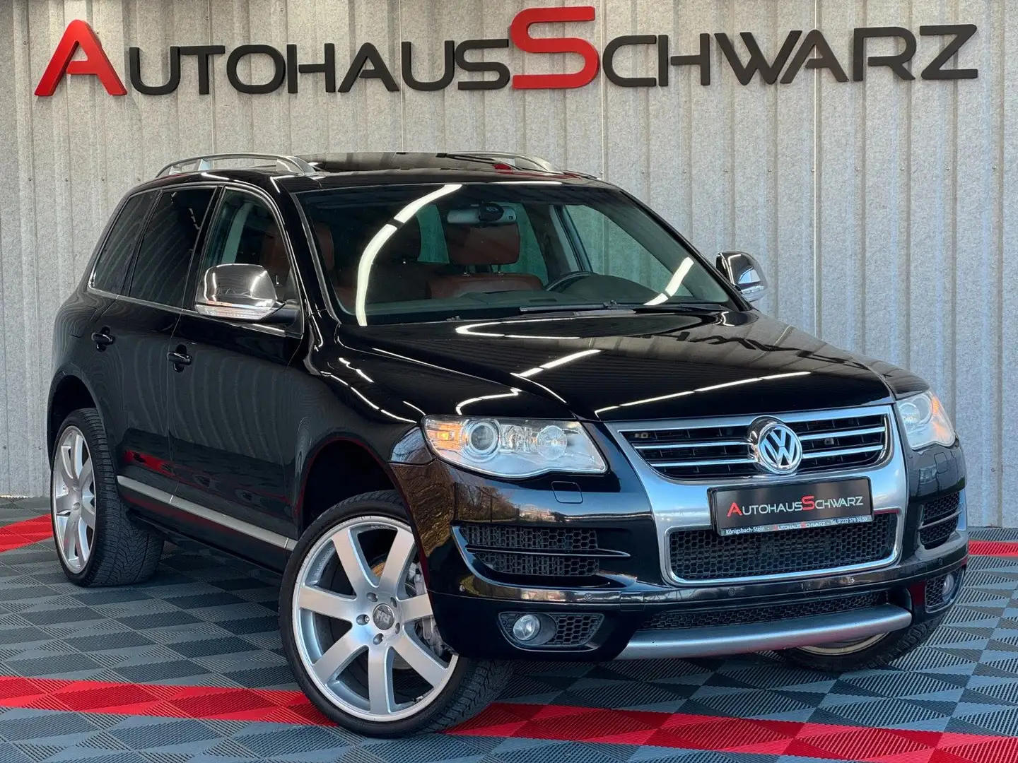 Volkswagen Touareg V6 R50 S-Dach AHK Dynaudio Stdheiz. 22` Schwarz - 1