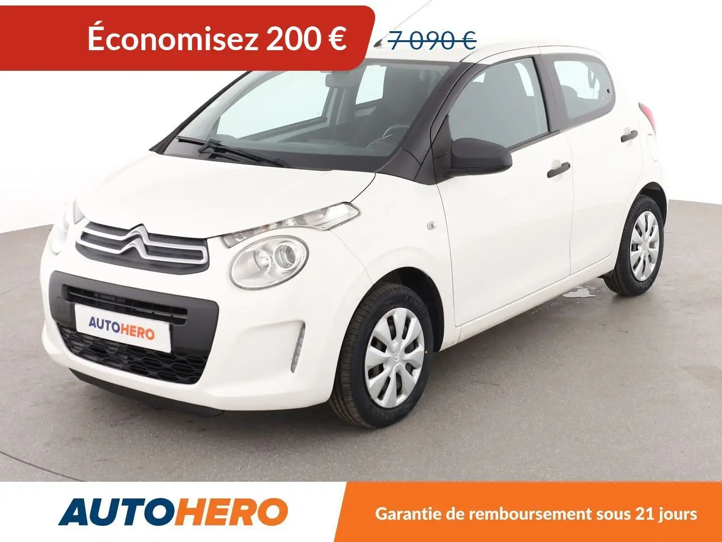 Citroen C1 1.0 VTi Live Blanc - 1