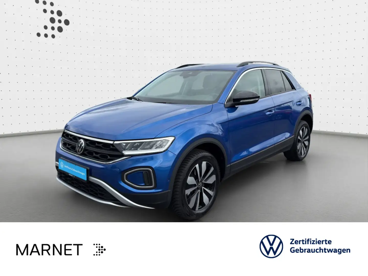 Volkswagen T-Roc 1.5 TSI DSG GOAL*LED*AHK*STHZG*NAVI*DIGITA Azul - 1
