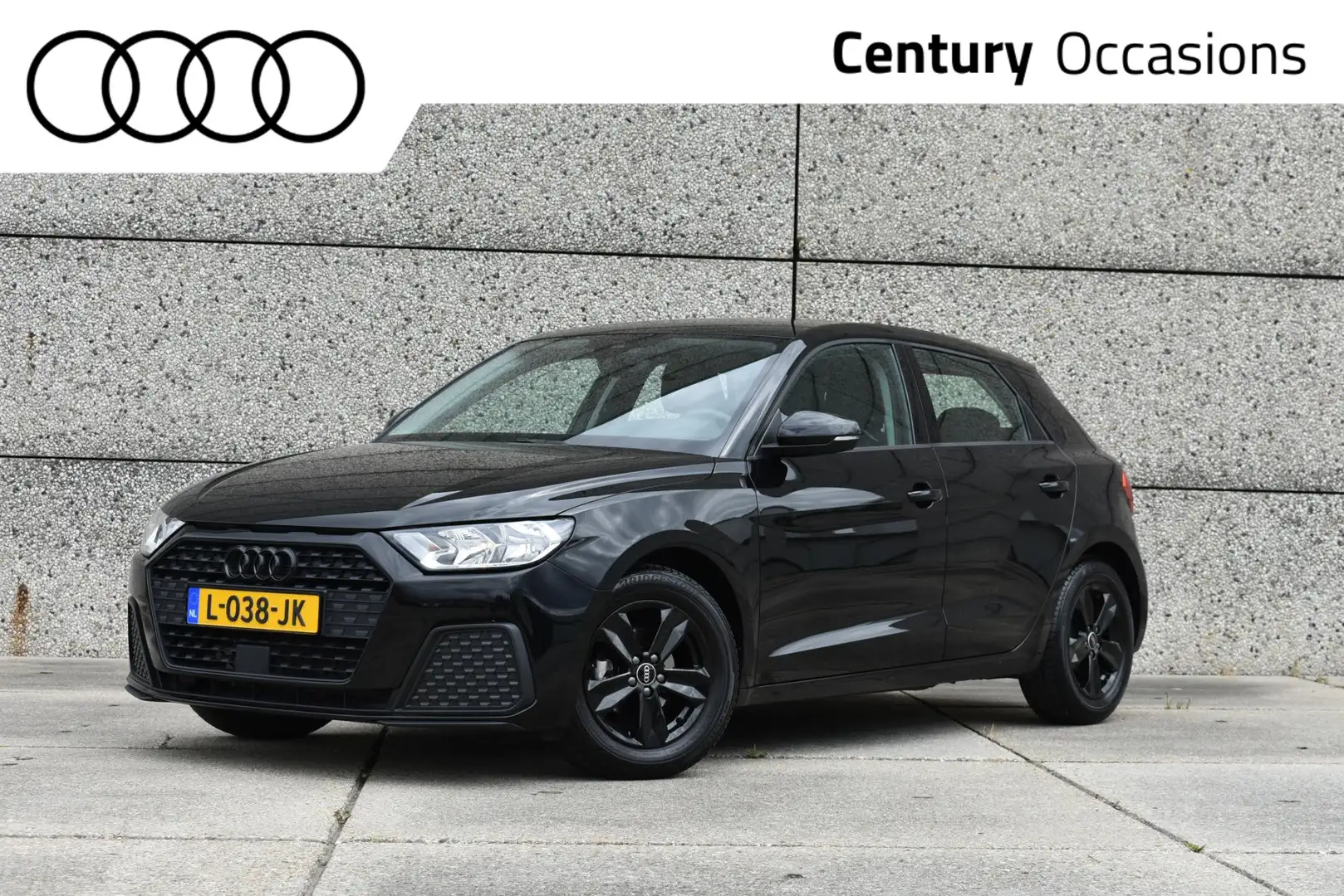 Audi A1 Sportback 25 TFSI Pro Line black | Zwarte logo's | Zwart - 1
