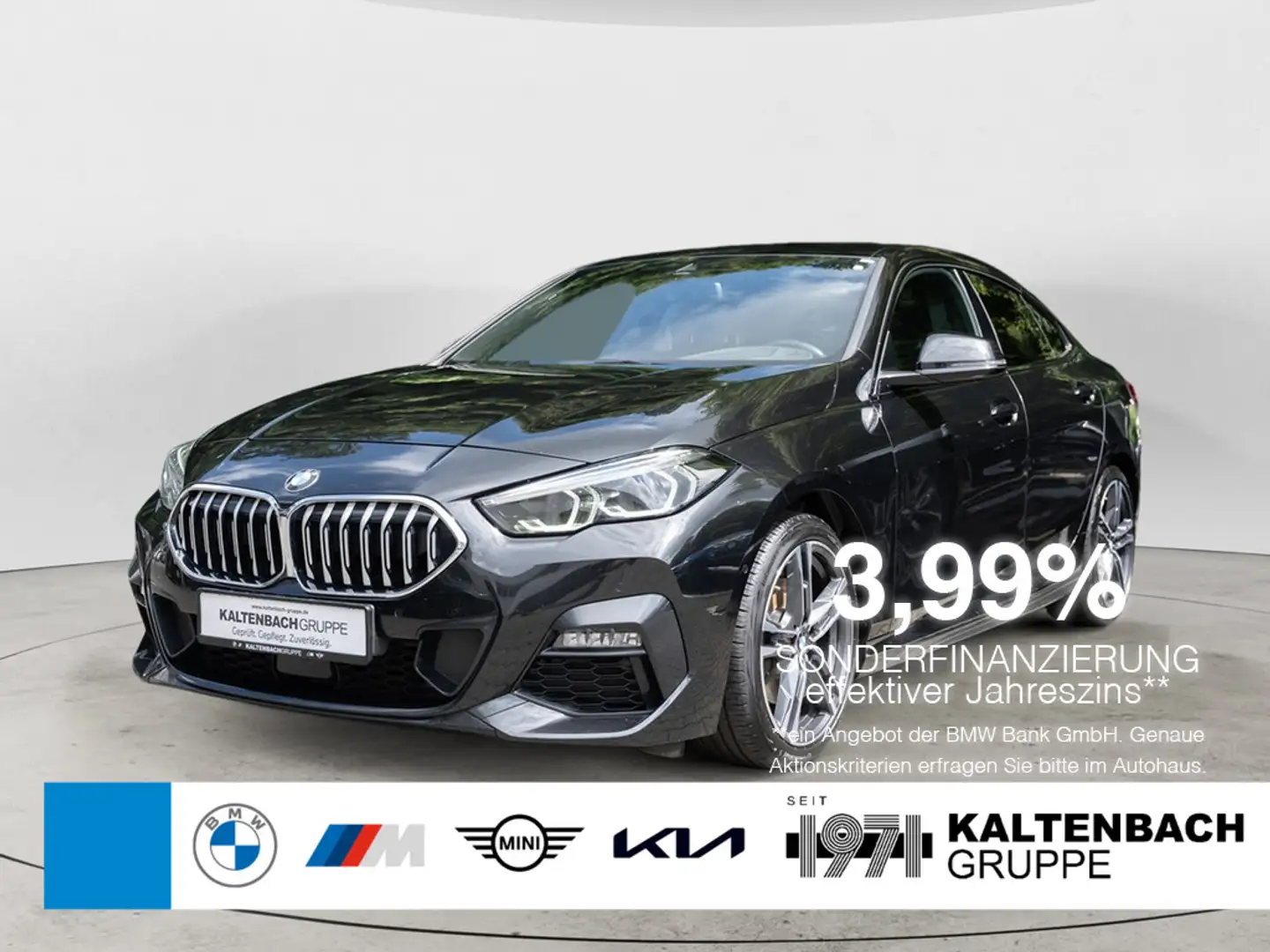 BMW 218 d Gran Coupe M-Sport LED W-LAN NAVI KAMERA Noir - 1