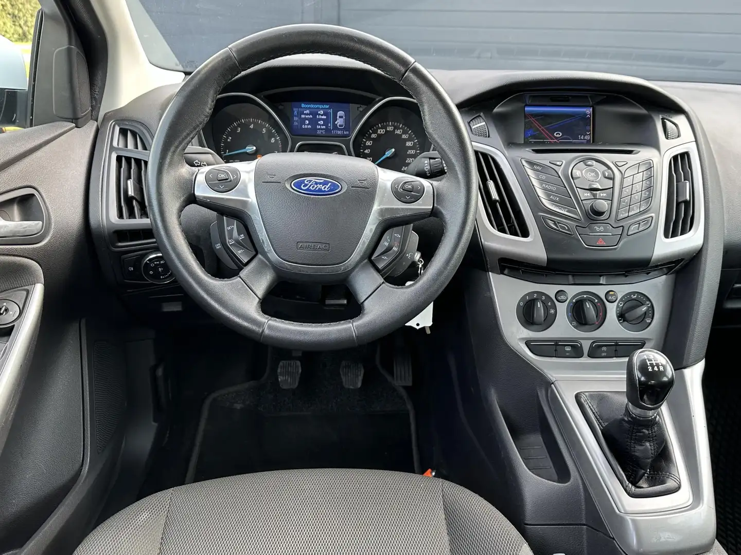 Ford Focus 1.0 EcoBoost Lease Trend 1e Eigenaar,Navi,Airco,Cr bijela - 2