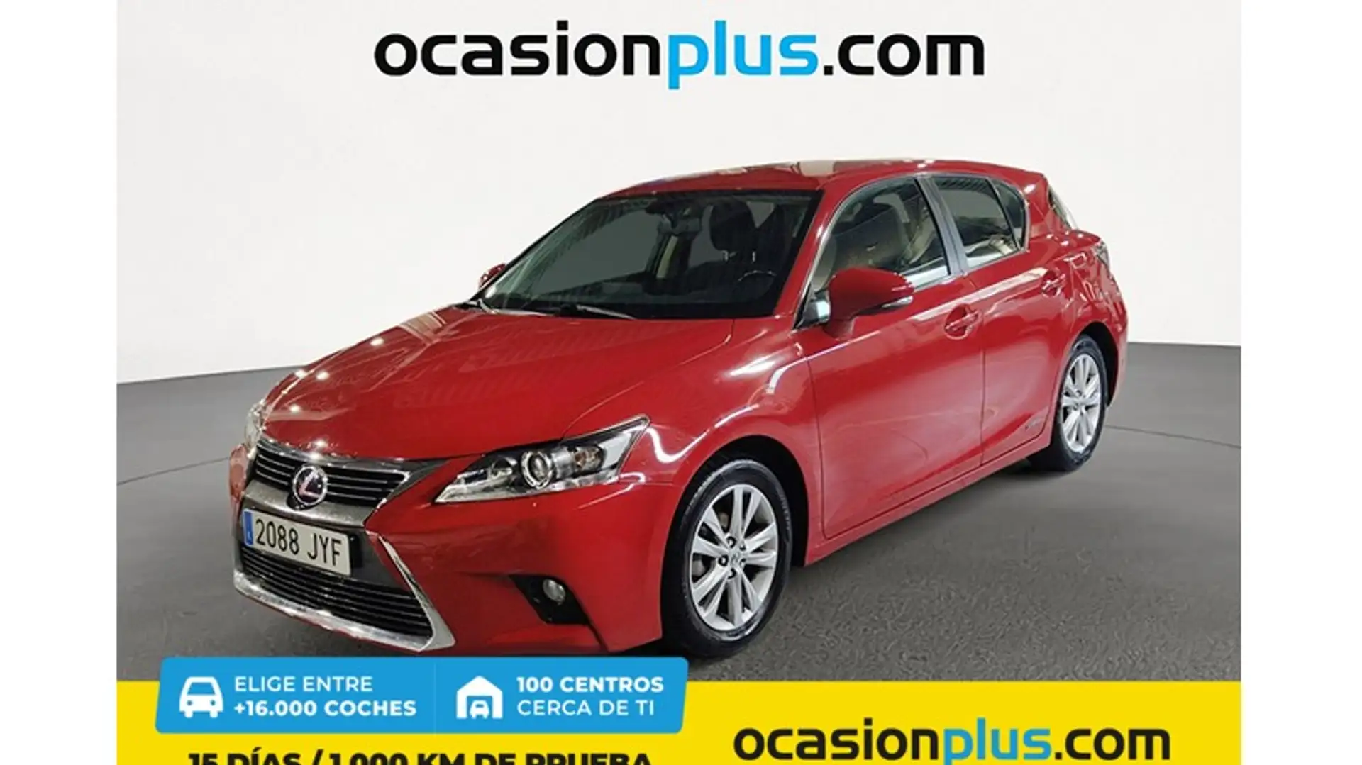 Lexus CT 200h Executive Tecno Rojo - 1