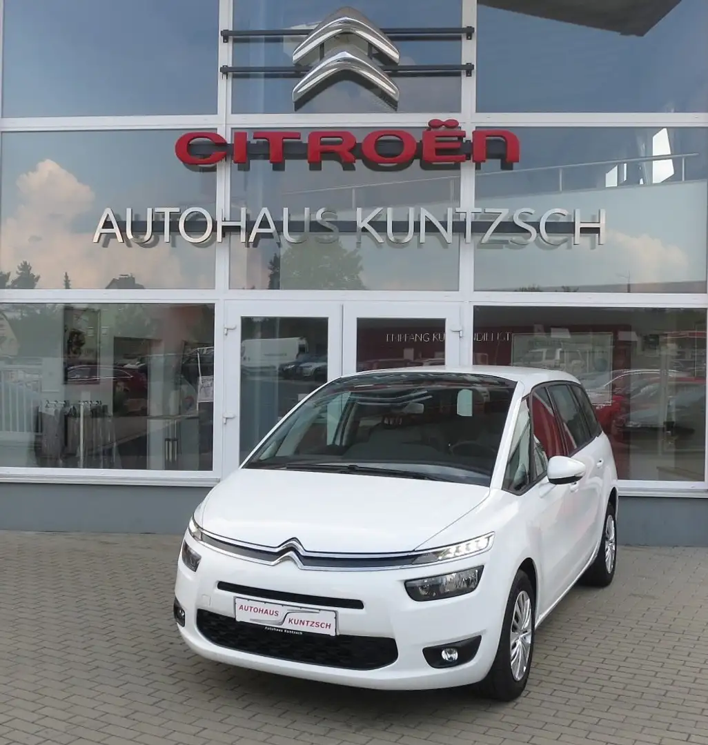 Citroen Grand C4 Picasso P-Tech 130 Seduction 7 Sitzer Weiß - 1