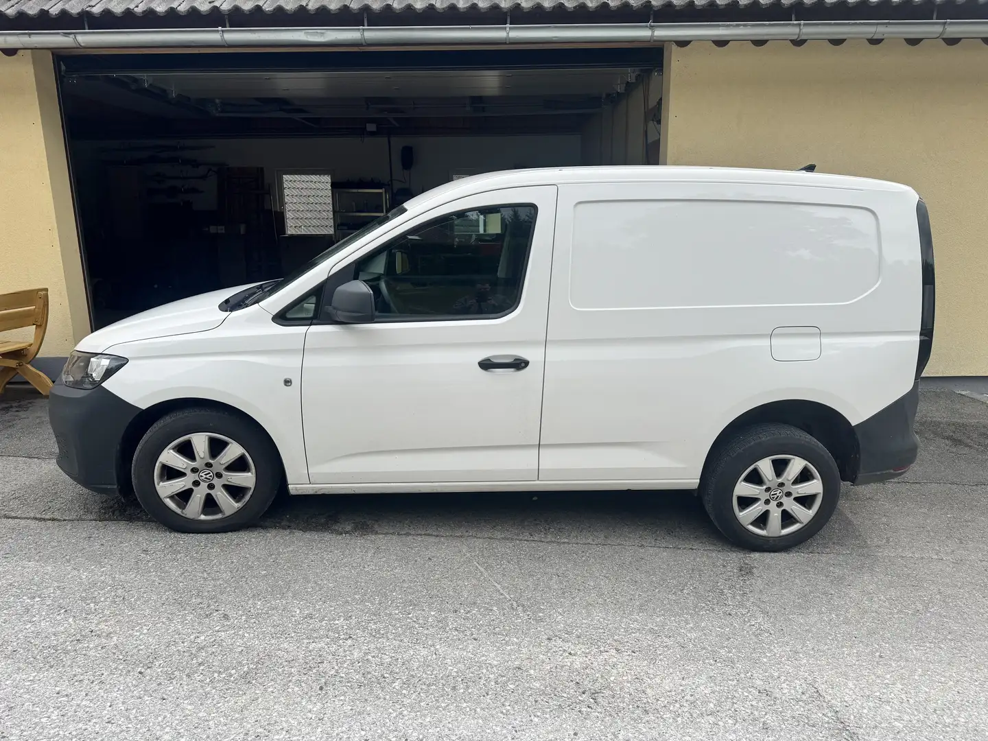 Volkswagen Caddy Kombi 2,0 TDI Weiß - 2