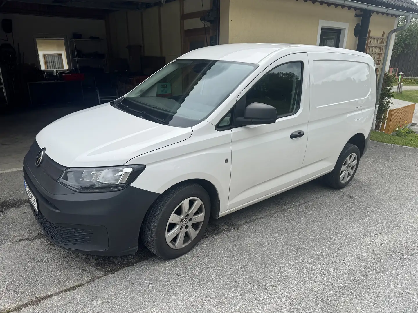 Volkswagen Caddy Kombi 2,0 TDI Weiß - 1