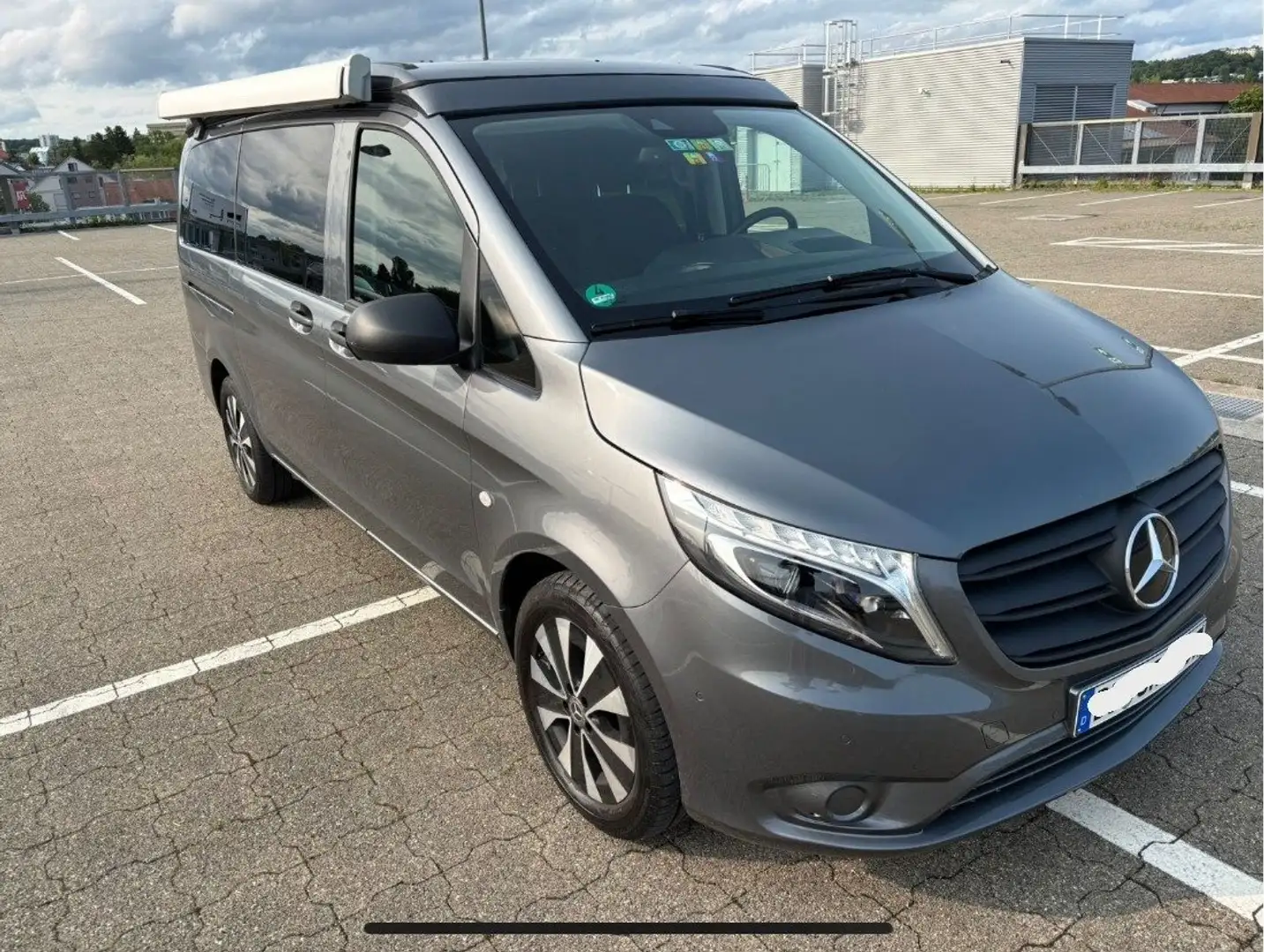 Mercedes-Benz V 250 V 250 Vito 119 lang Marco Polo Activity Edition Gris - 1