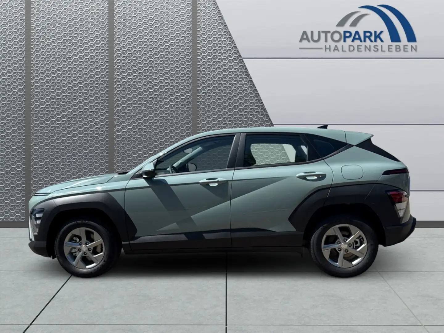 Hyundai KONA 1.6 GDi Hybrid 129PS Navi Voll-LED MJ 2025 Automa Grün - 2