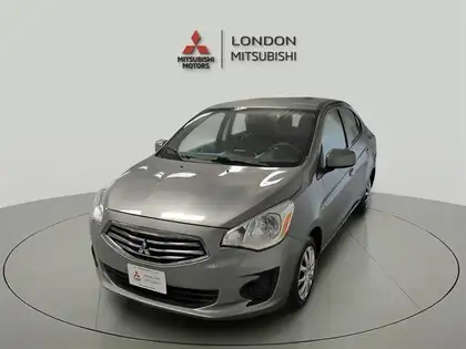 Gray 2017 Mitsubishi Mirage G4 ES Sedan Front-Wheel Drive Automatic