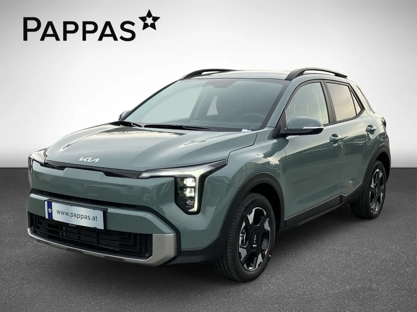 Kia Stonic SILBER 1.0 TGD DCT7 LED, PDC vo+hi, Navi Grün - 1