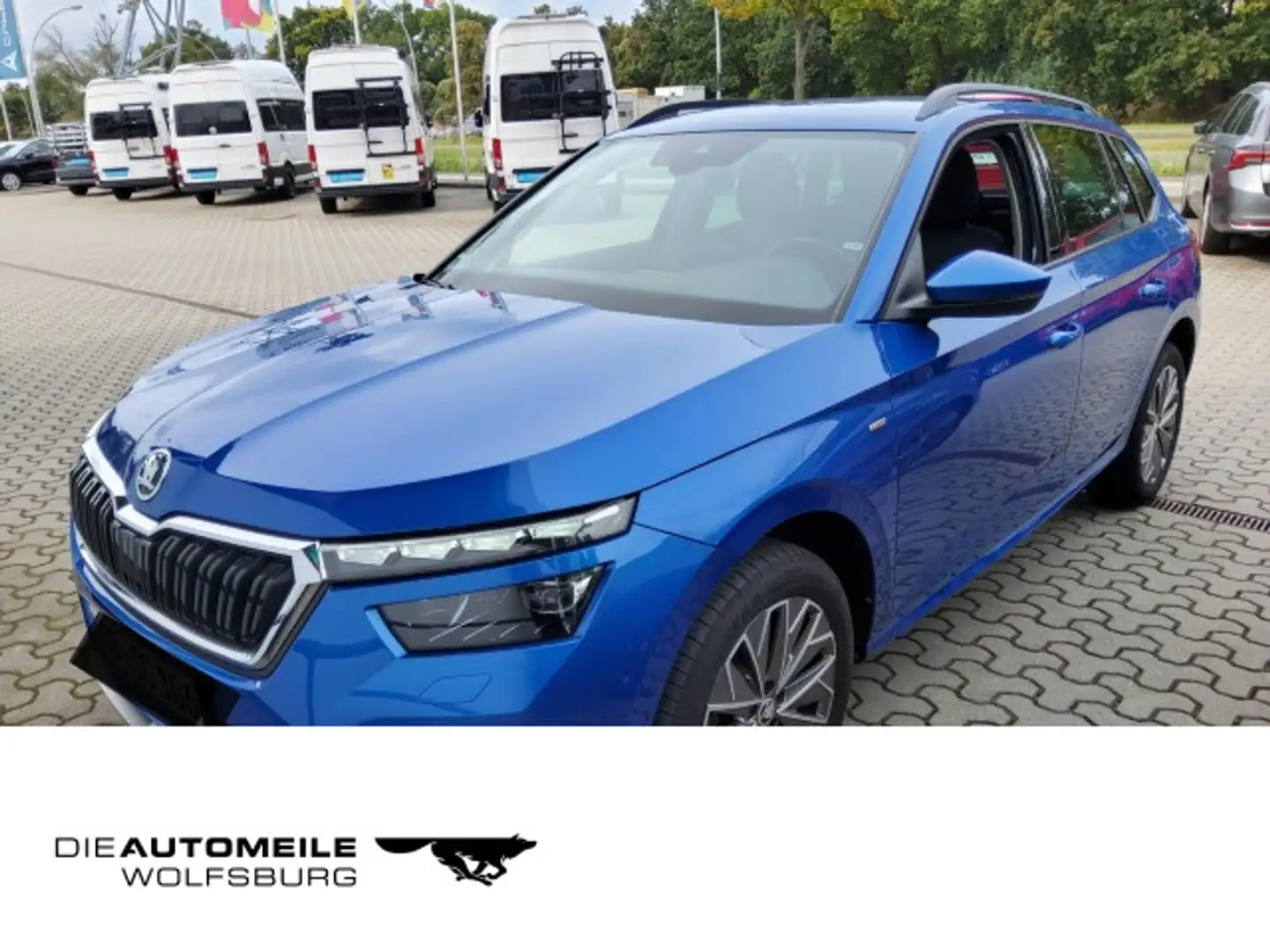 Skoda Kamiq 1.0 TSI Clever Rückfahrkam/Licht&Sicht Blau - 1