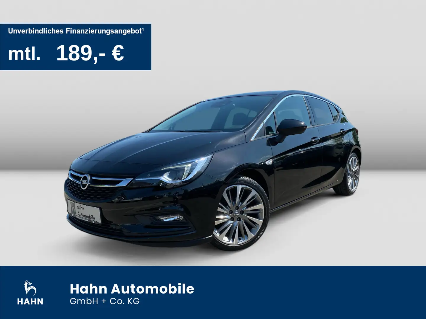 Opel Astra K 1.4 Turbo Ultimate AHK Navi Bluetooth Nero - 1