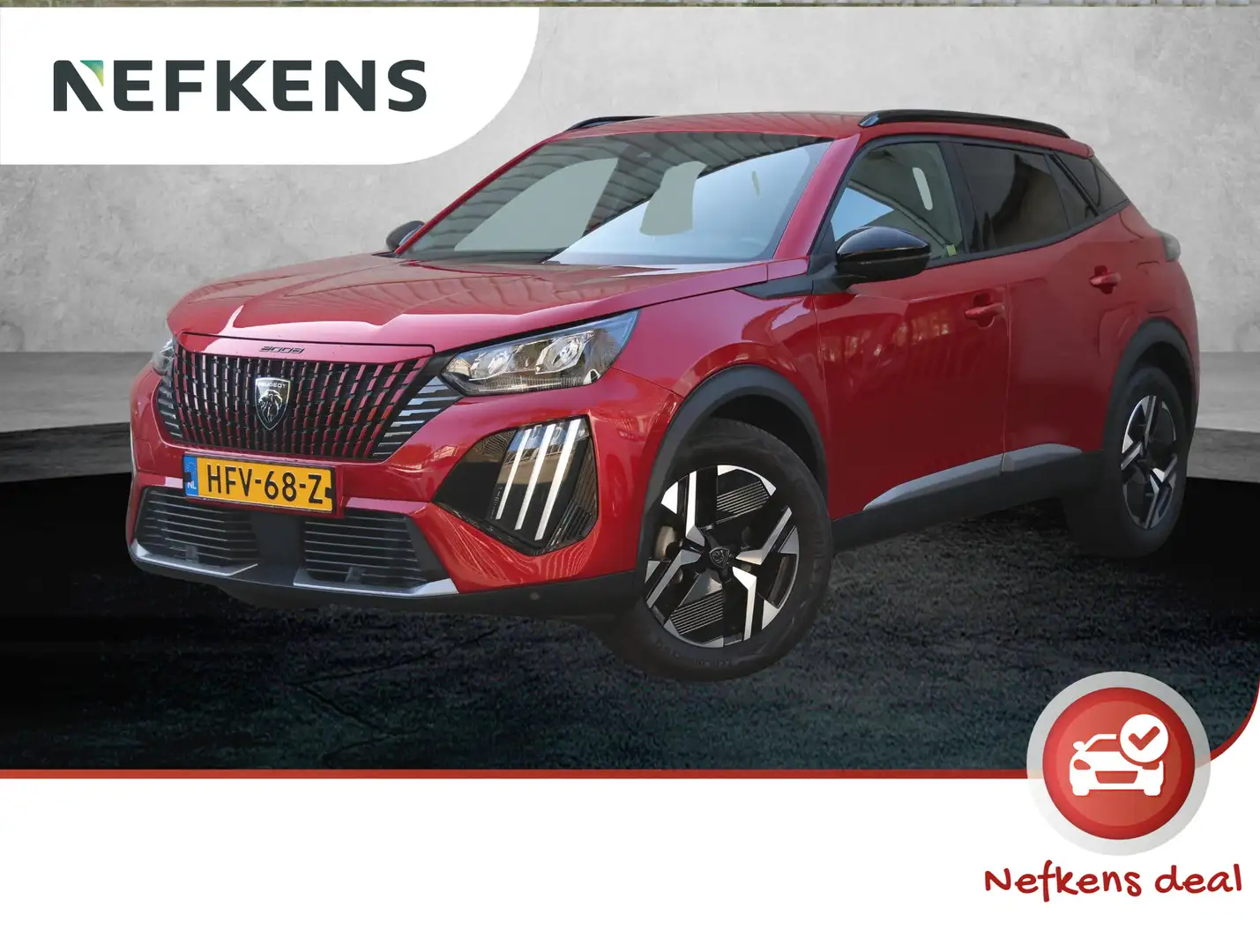 Peugeot 2008 SUV 130 pk Allure | Climate | Navigatie | Parkeerh Rood - 1