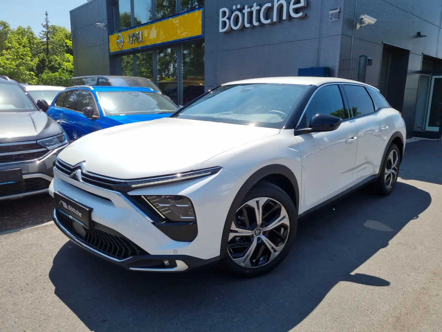 Citroen C5 X 1.2 YOU LED/Navi/SHZ/DAB/180°Kamera Blanc - 2