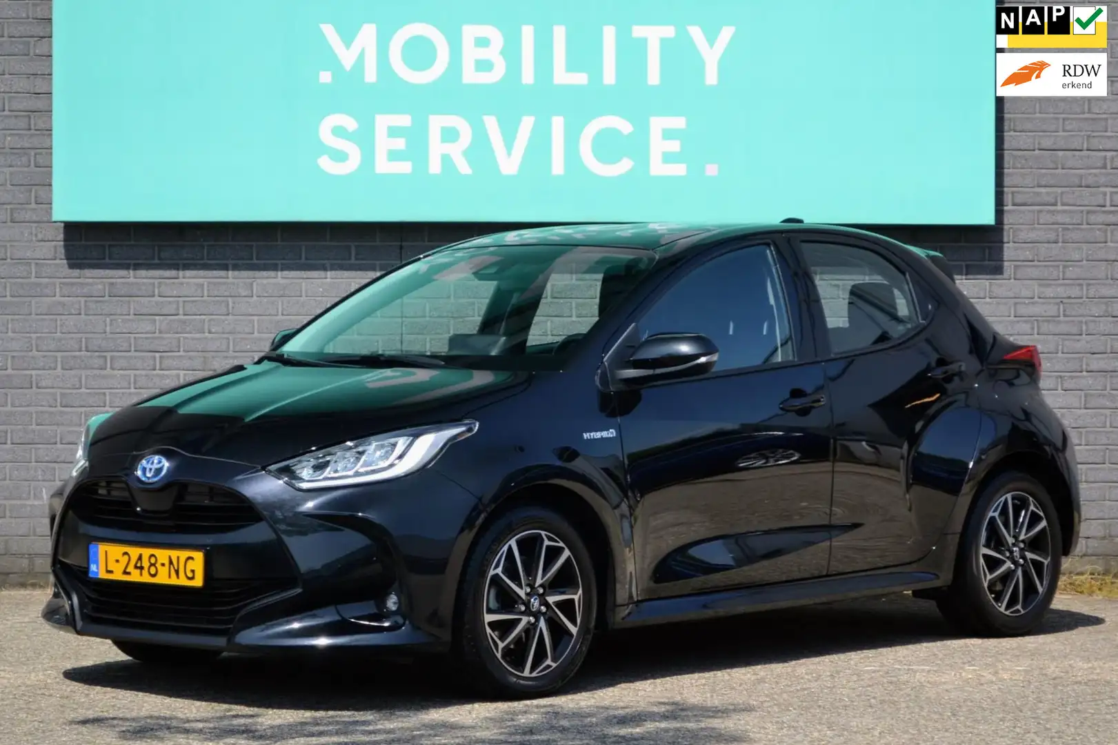 Toyota Yaris 1.5 Hybrid Business Plus LED Clima CarPlay Navi AU Noir - 1