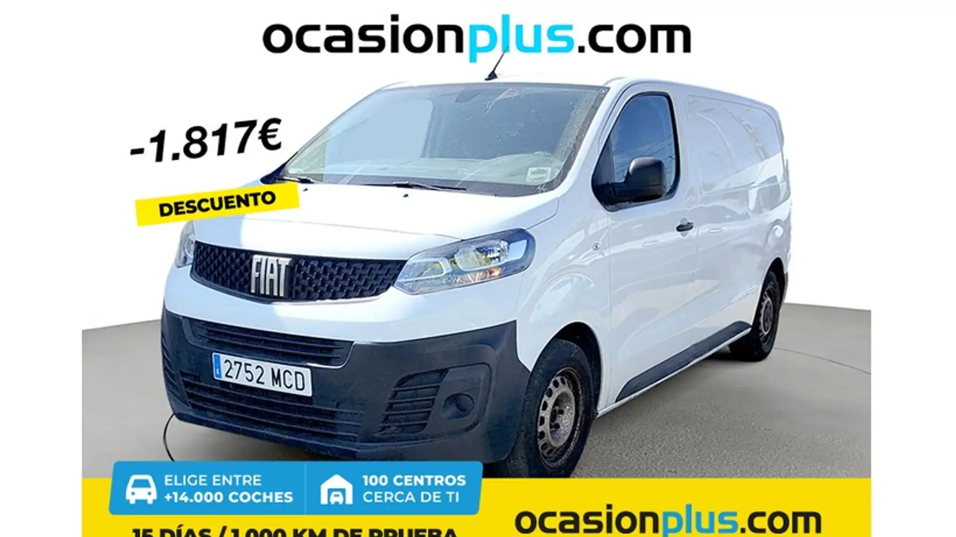 Fiat Scudo Furgón 1.5BlueHDI L2 Business 100 Wit - 1