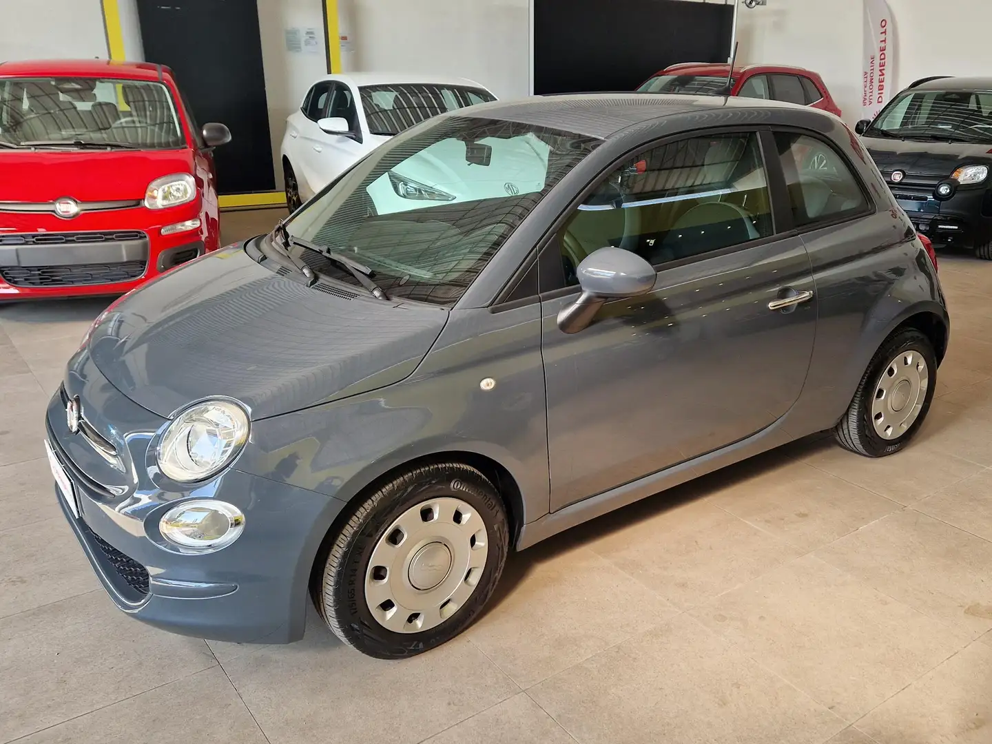 Fiat 500 500 III 2015 1.0 hybrid Pop 70cv Grigio - 2