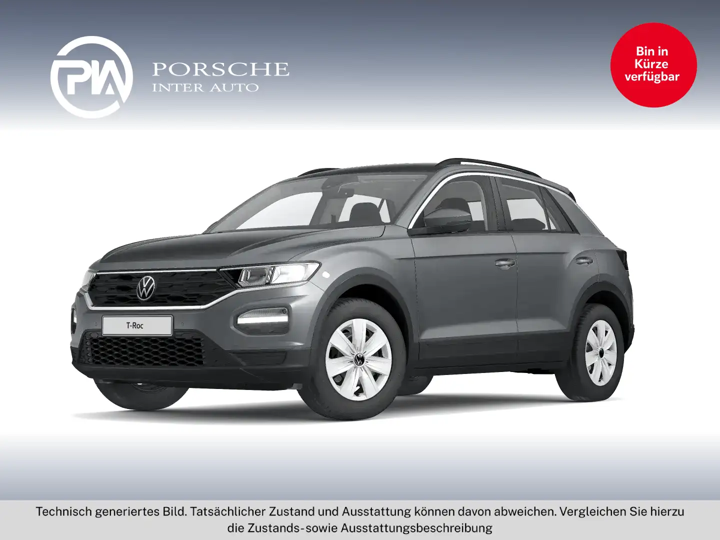 Volkswagen T-Roc TSI Grau - 1