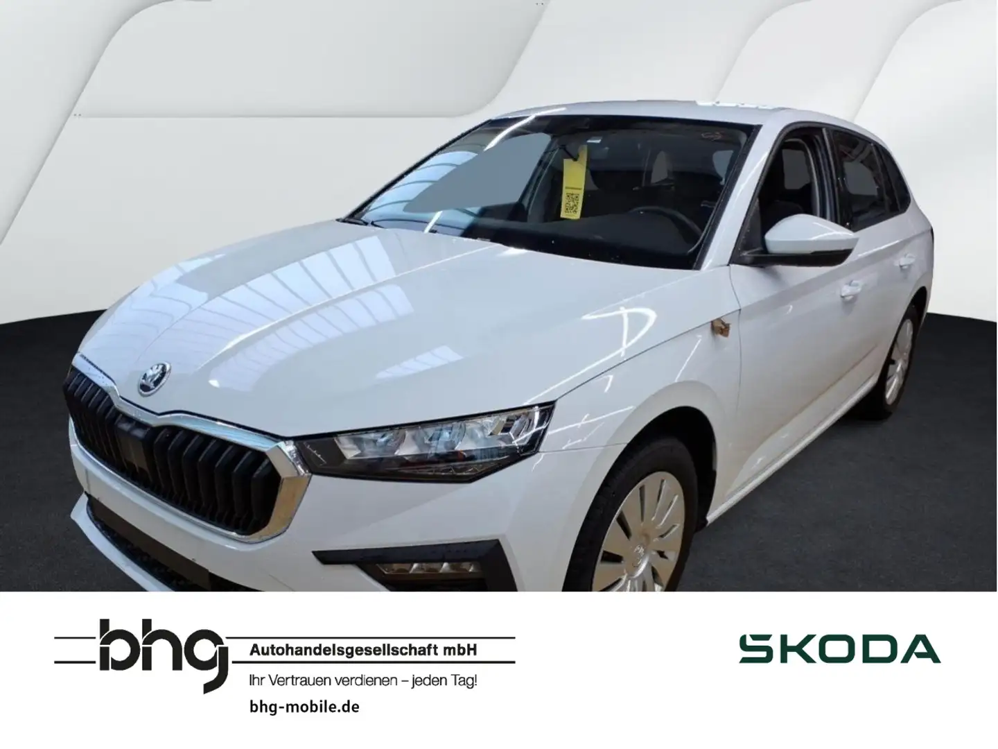 Skoda Scala Essence 1,0 TSI SHZ KLIMA DAB BLUETOOTH LE Weiß - 1