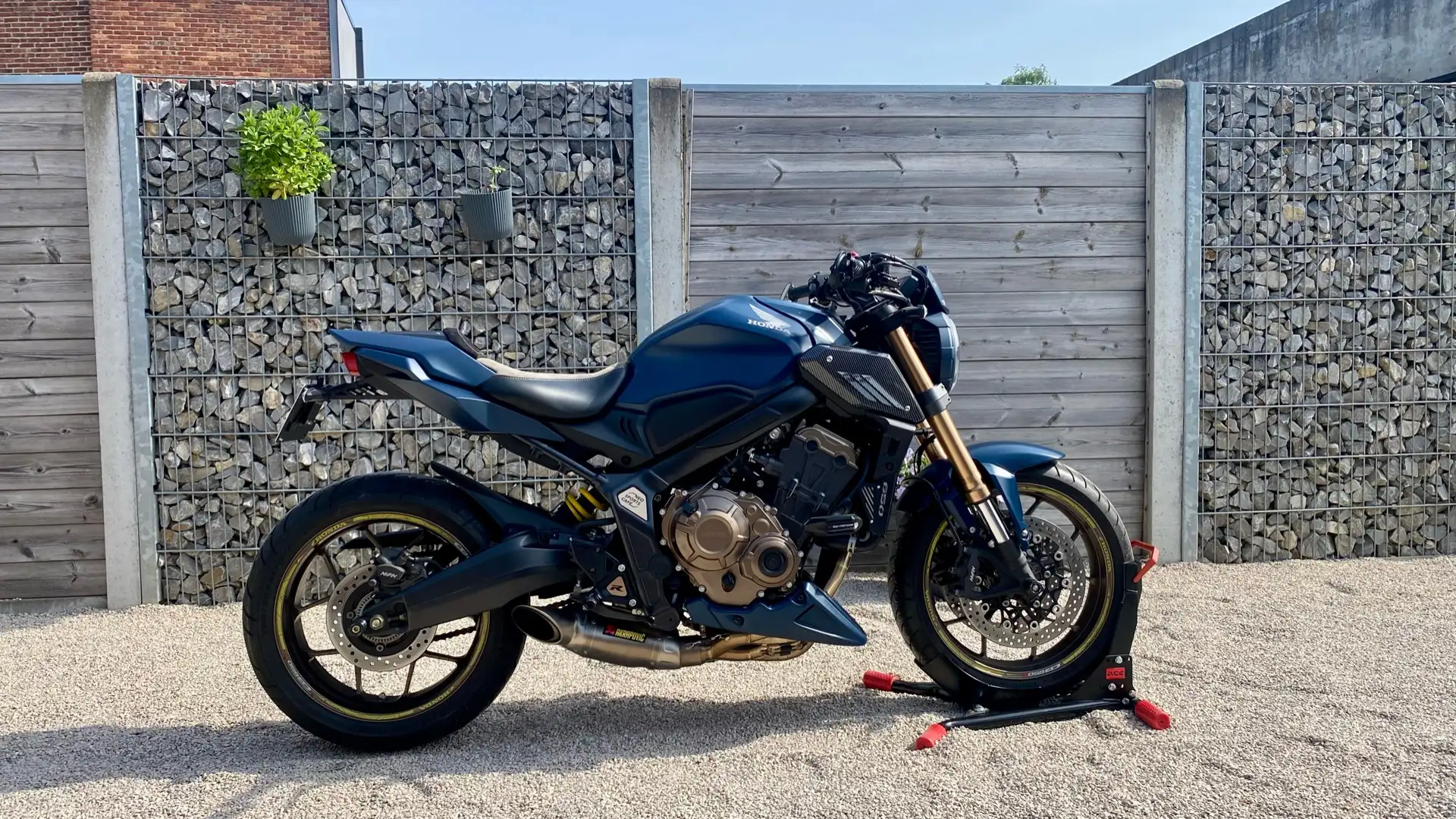 Honda CB 650 Blauw - 1