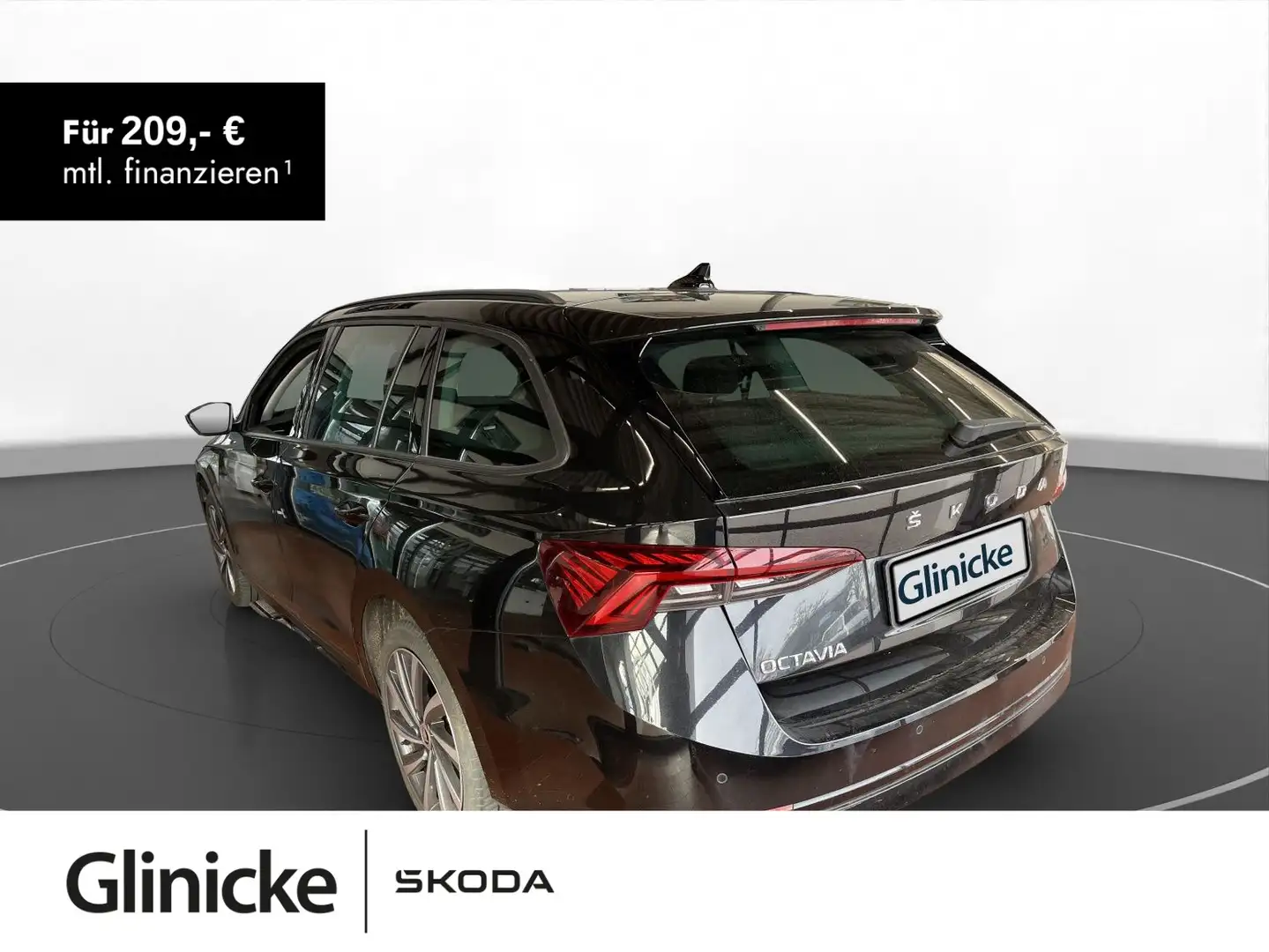 Skoda Octavia 2.0 TDI Navi Klima PDC LED SiHz Schwarz - 1