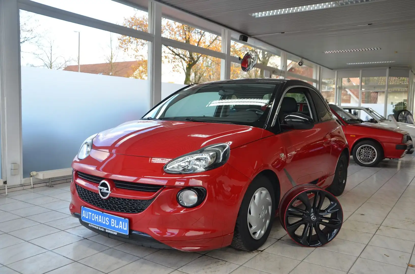 Opel Adam 1.4 Slam *KLIMAAUTO*STANDHZG*100TKM!* Red - 1