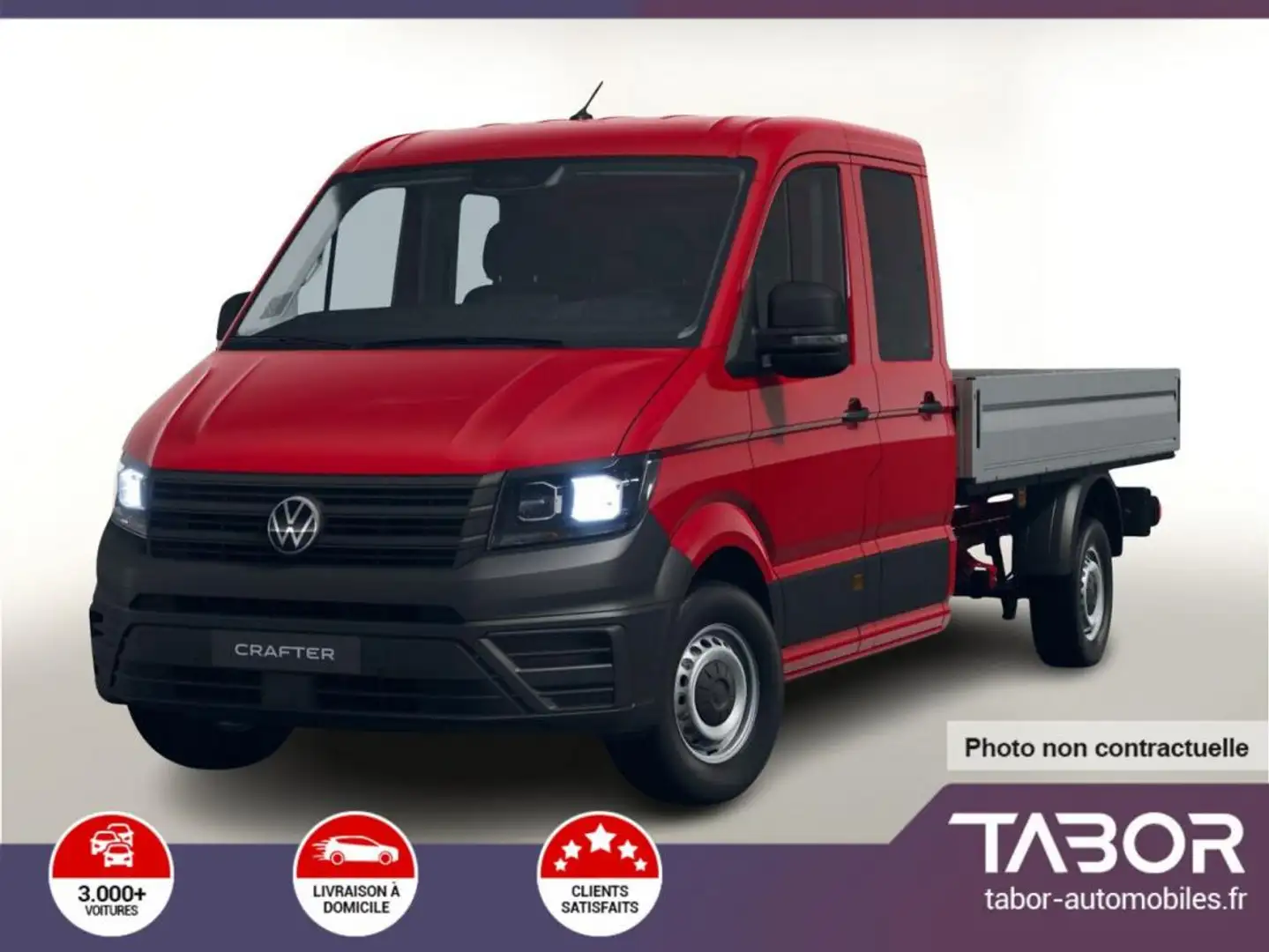 Volkswagen Crafter Pritsche DoKa 35 2.0 TDI 140 Rouge - 1