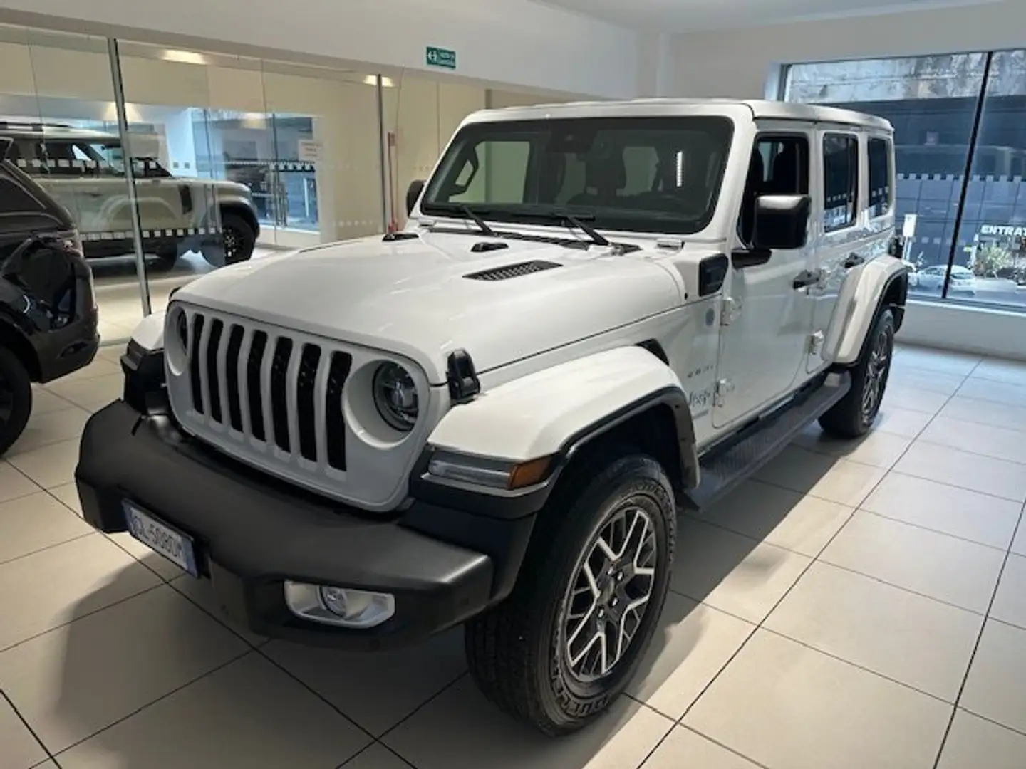 Jeep Wrangler Wrangler IV 4xe Unlimited 2.0 atx phev Sahara 4xe Blanc - 2