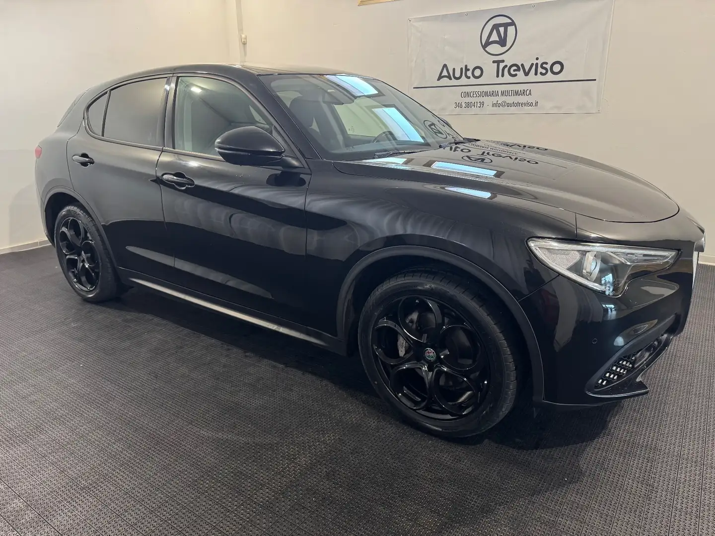 Alfa Romeo Stelvio Stelvio 2.2 Turbodiesel 190 CV AT8 Q4 Sprint Nero - 1