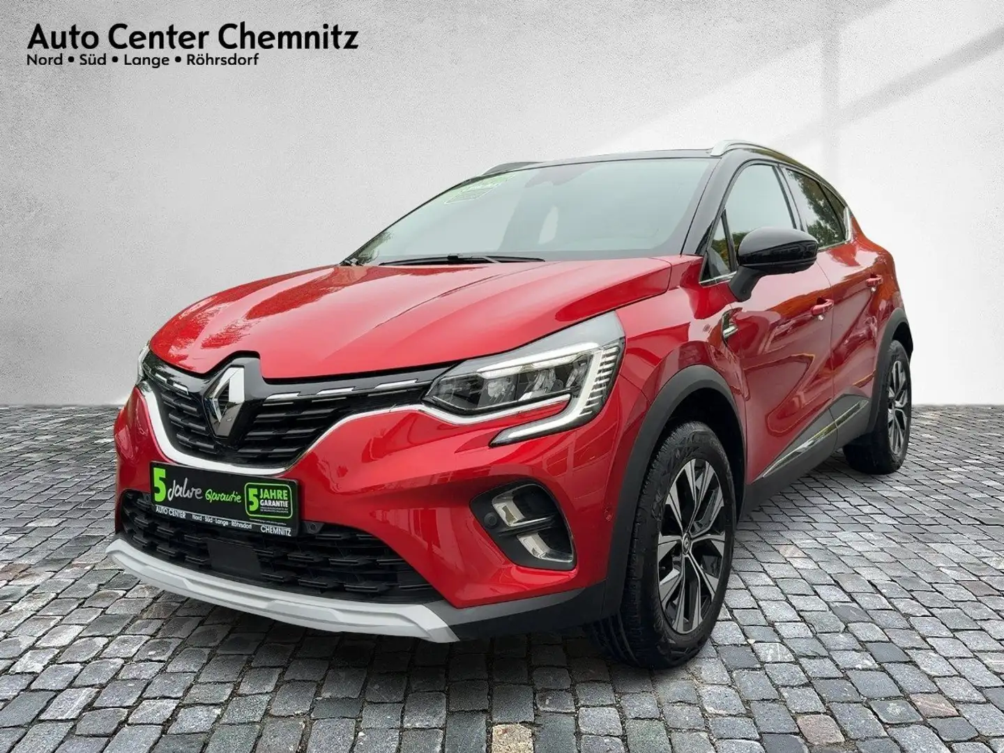 Renault Captur II 1.0 TCe 90 Techno LED/Navi/360°/BOSE Rot - 2