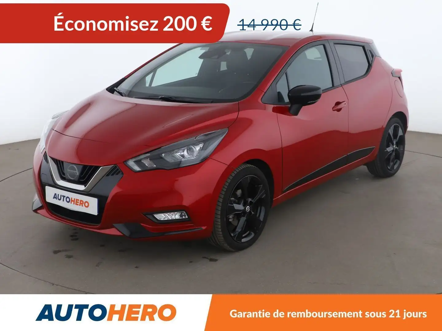 Nissan Micra 1.0 IG-T N-Sport Rouge - 1