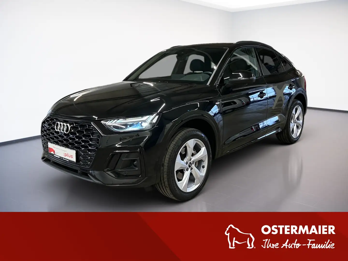 Audi Q5 Sportback S-LINE 45 TFSI QUATTRO NP:85tEUR! AHK.MA Schwarz - 1