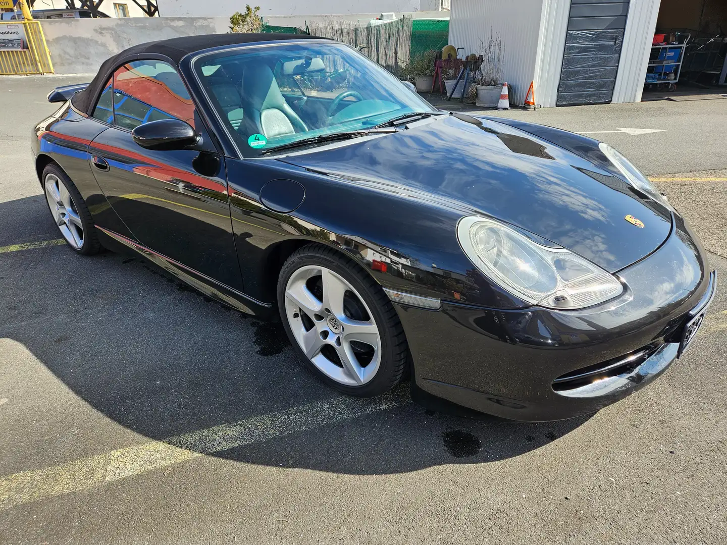 Porsche 996 911 Carrera Cabrio Schwarz - 1