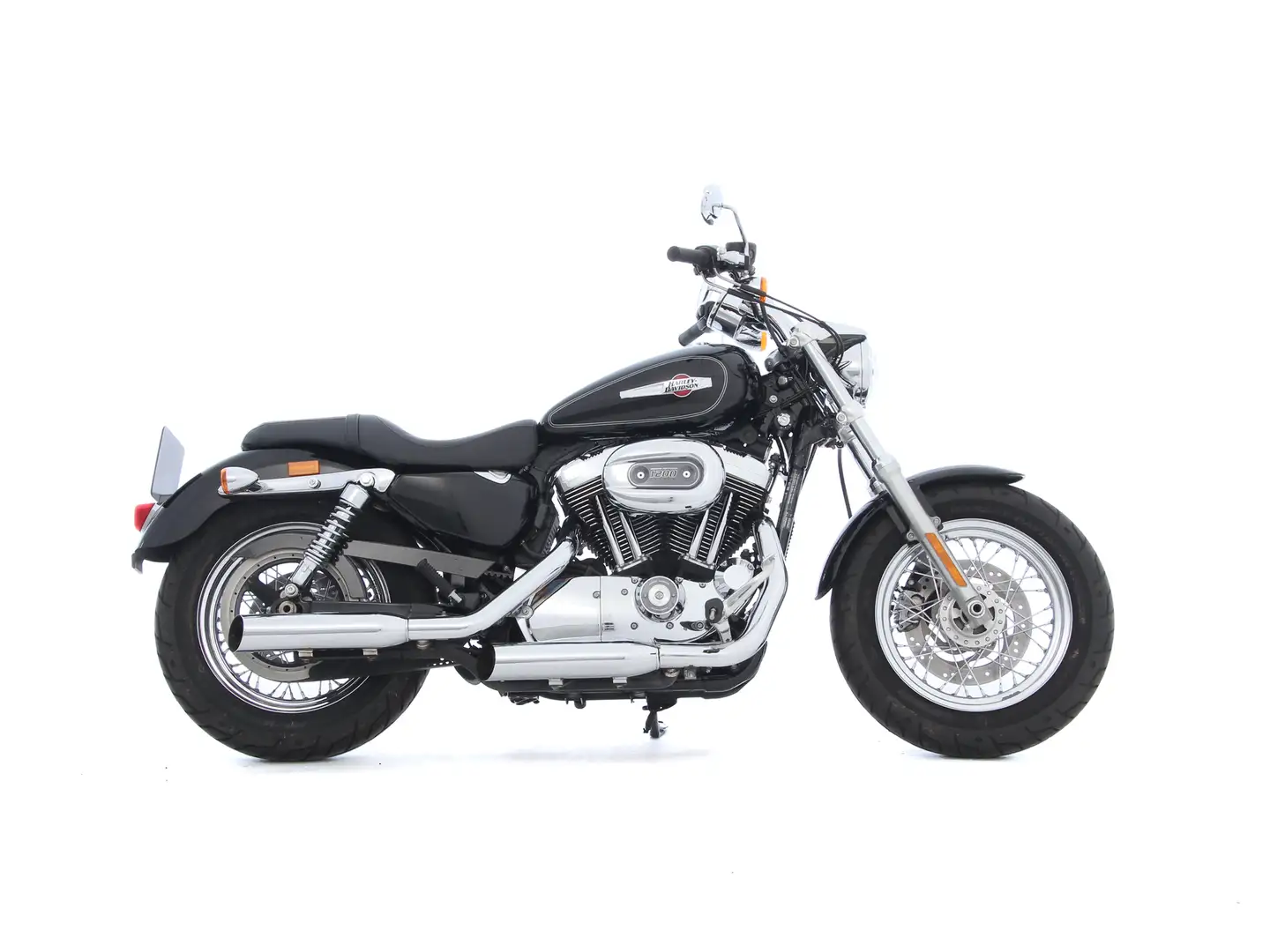 Harley-Davidson XL 1200 1200C / XL1200C SPORTSTER CUSTOM Zwart - 2