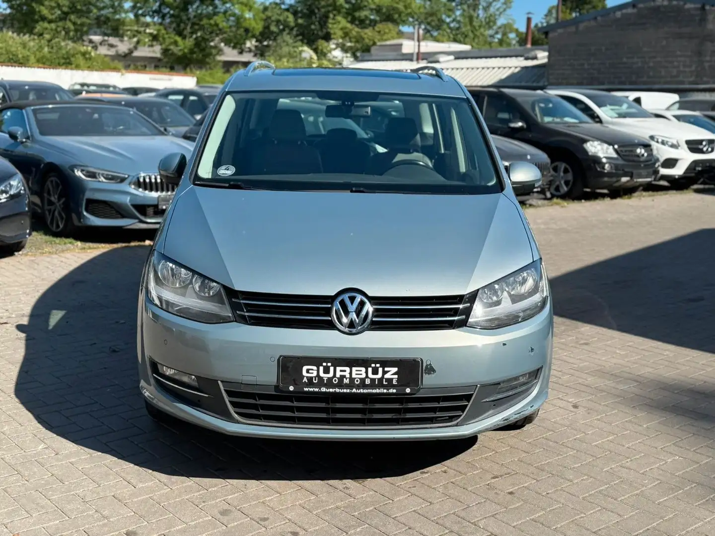 Volkswagen Sharan Highline BMT*Navi*Pdc*Kamera*Pano*Shzg* Grau - 2