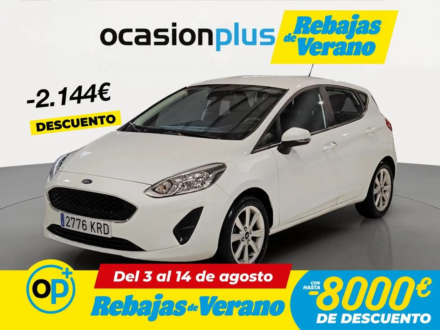 Ford Fiesta 1.5TDCi Trend 85 Blanco - 1